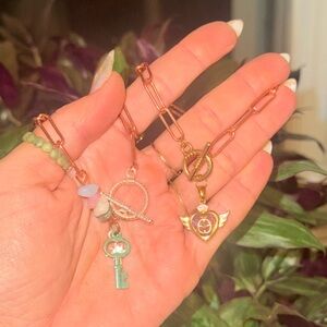 Charm bracelets in show